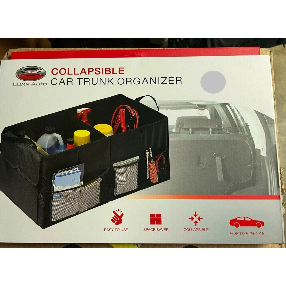 Car Trunk Organizer Neat and Clean, everything has its place in my Truck!